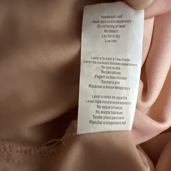 City Triangles Dress Ivory Lace Overlay Crystal Belt Sleeveless Pocket Sz 14 Y2K - Picture 6 of 9